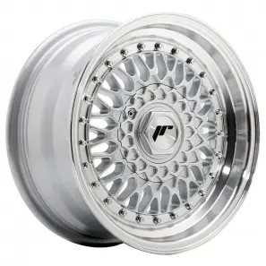 Japan Racing JR-9 Silver Machined Lip + Silver Rivets