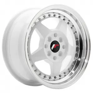 Japan Racing JR-6 White Machined Lip